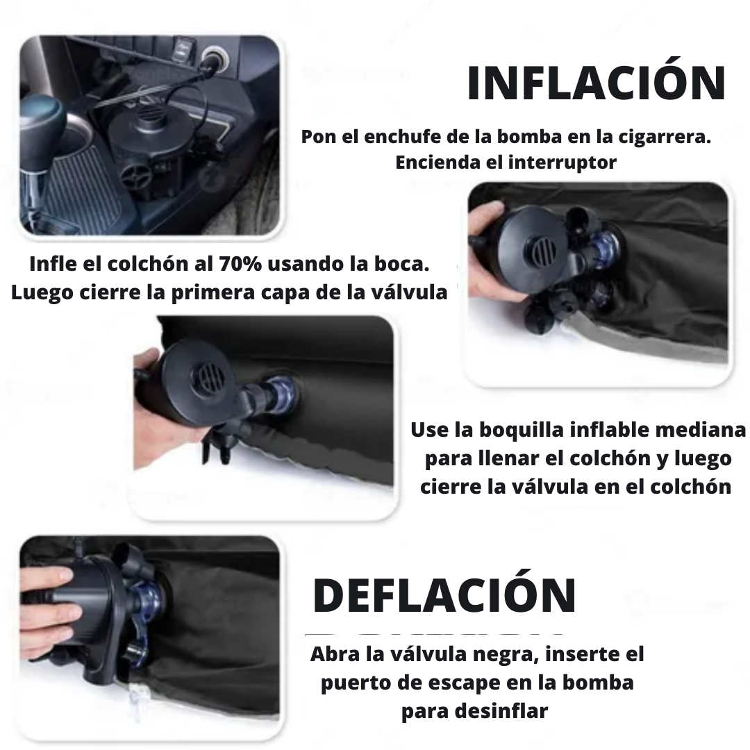 Colchón Inflable para Auto
