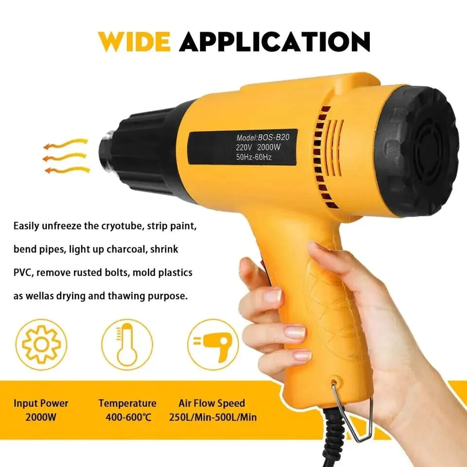 Pistola de Calor GBos 2000W