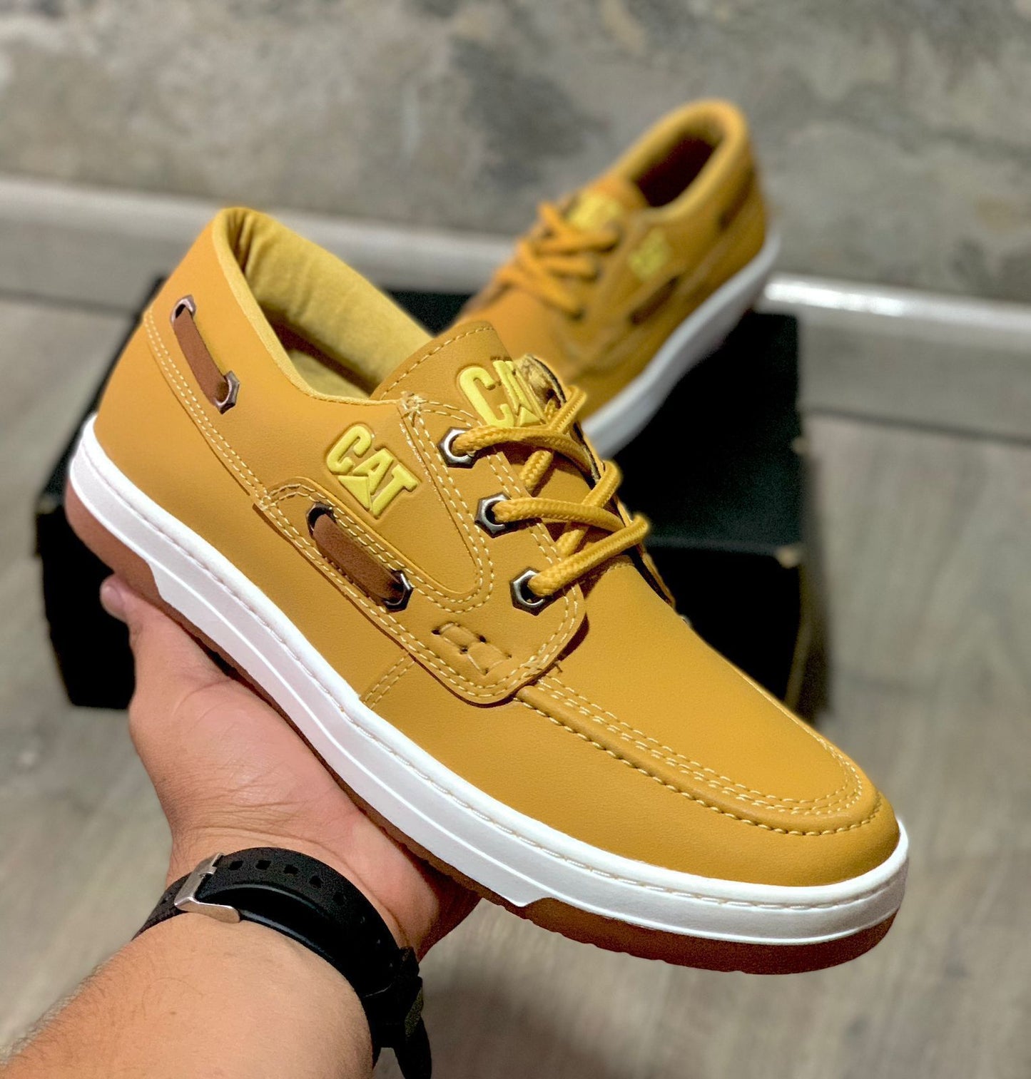 Apache CAT – Mocasines Masculinos Premium