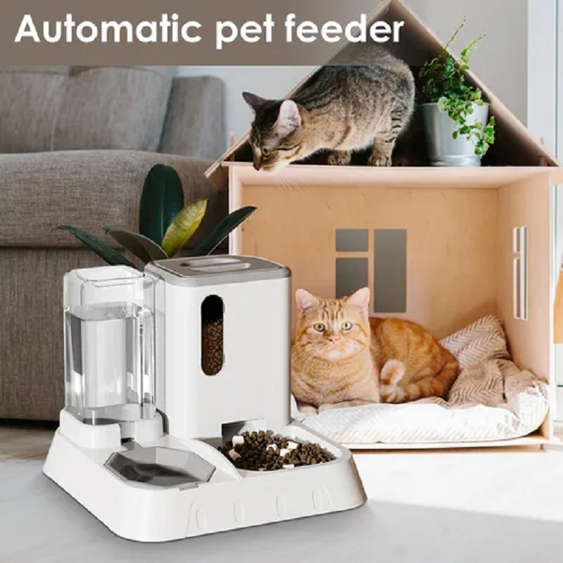 Comedero y Bebedero Automático para Mascotas