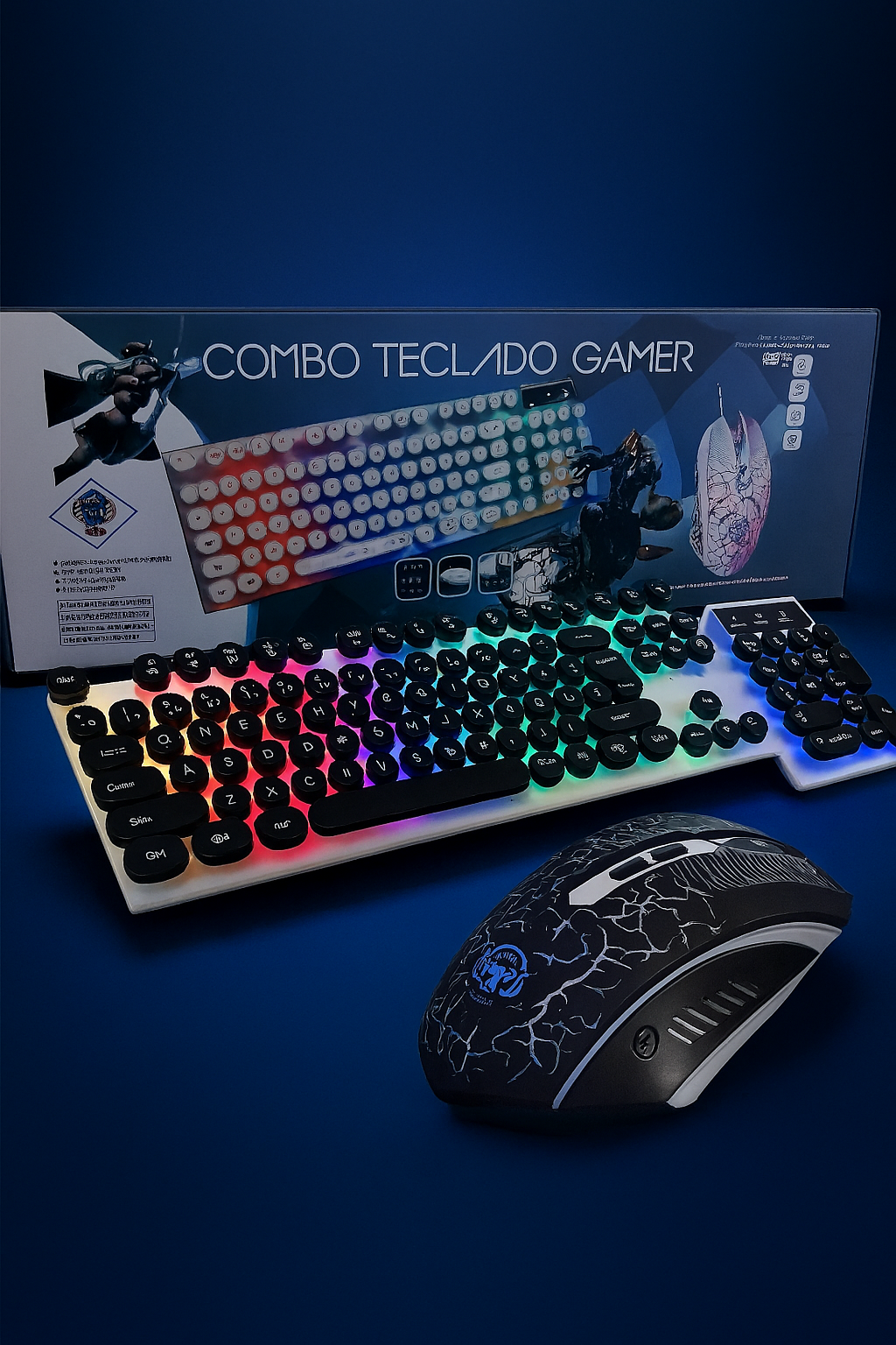 Combo Gamer Retroiluminado – Teclado + Mouse
