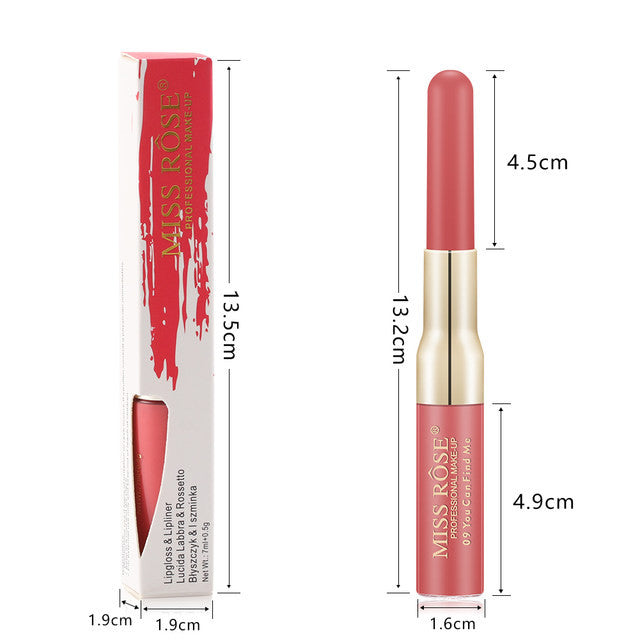 Labial Doble Miss Rose Biotez