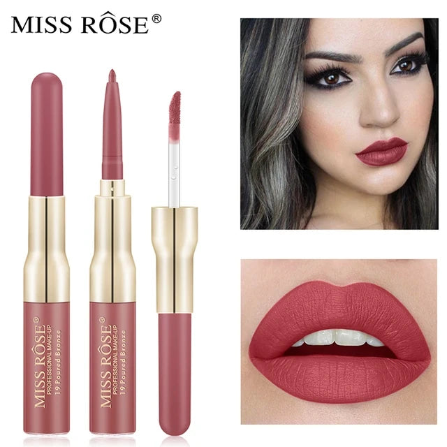 Labial Doble Miss Rose Biotez