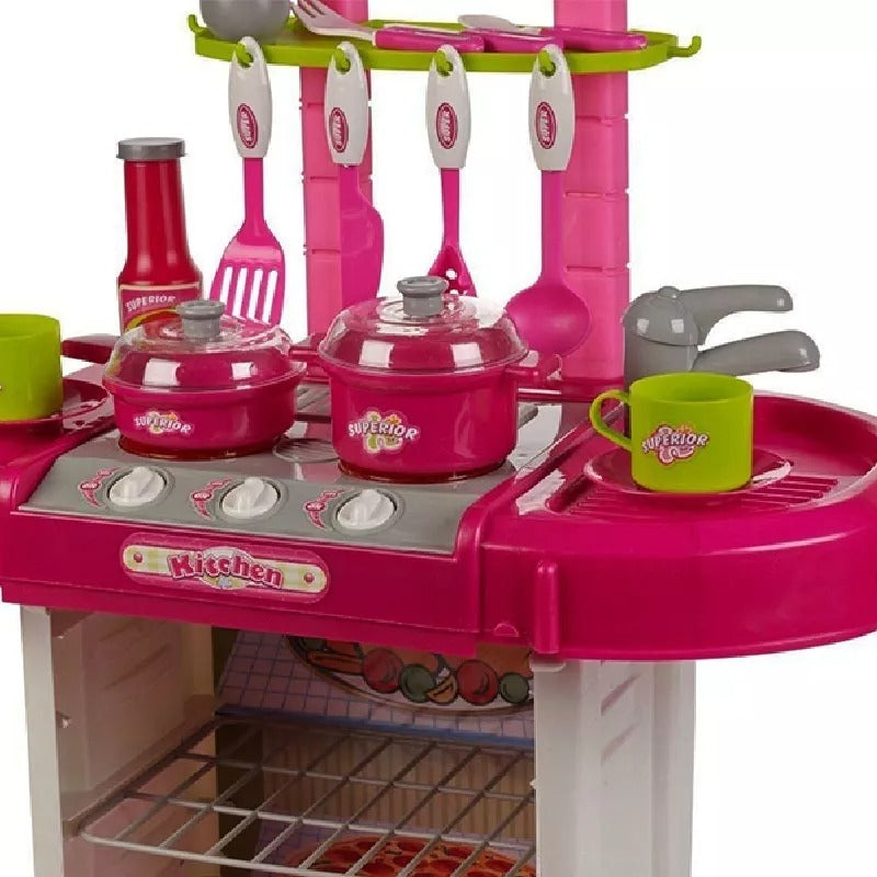 Cocina Infantil Maletín 2 en 1 con Luces y Sonidos