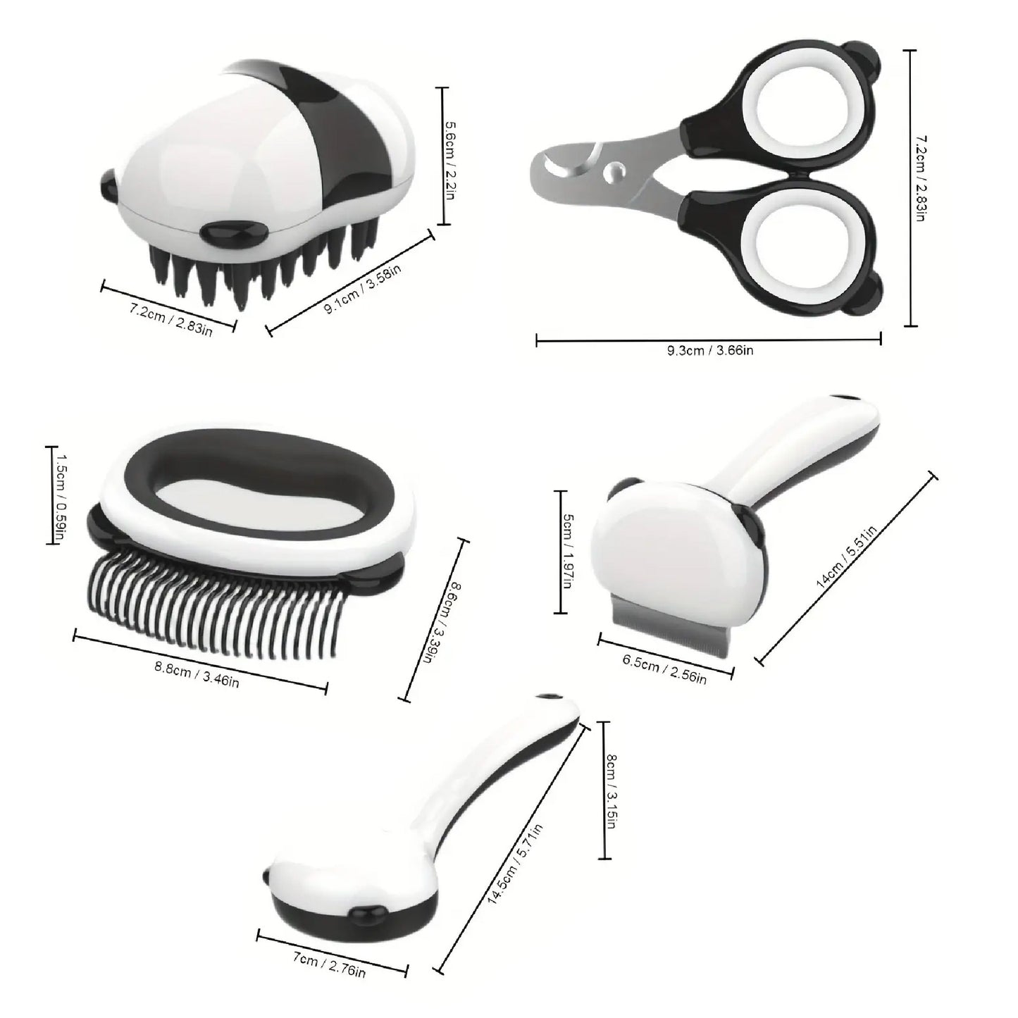 Kit de Cepillos 7 en 1
