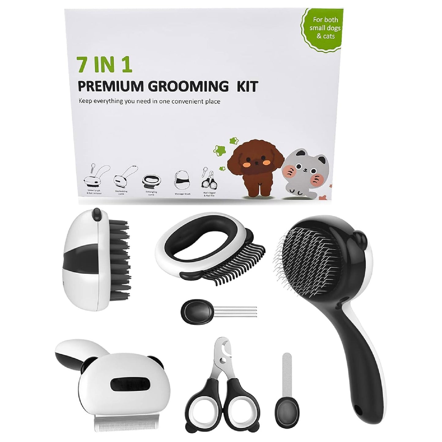 Kit de Cepillos 7 en 1