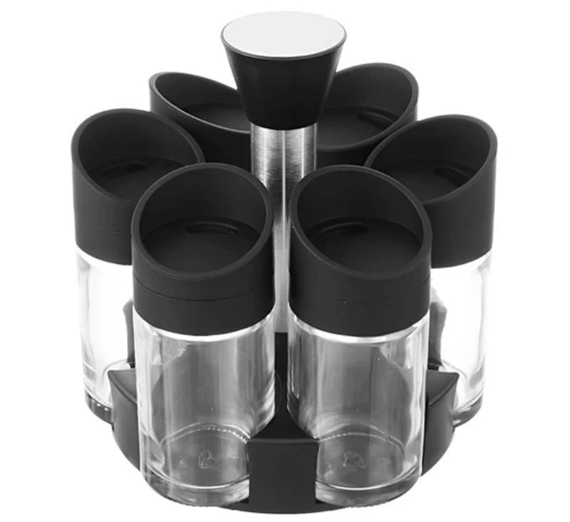 Set Especiero Giratorio Deluxe – 6 Tarros Regulables