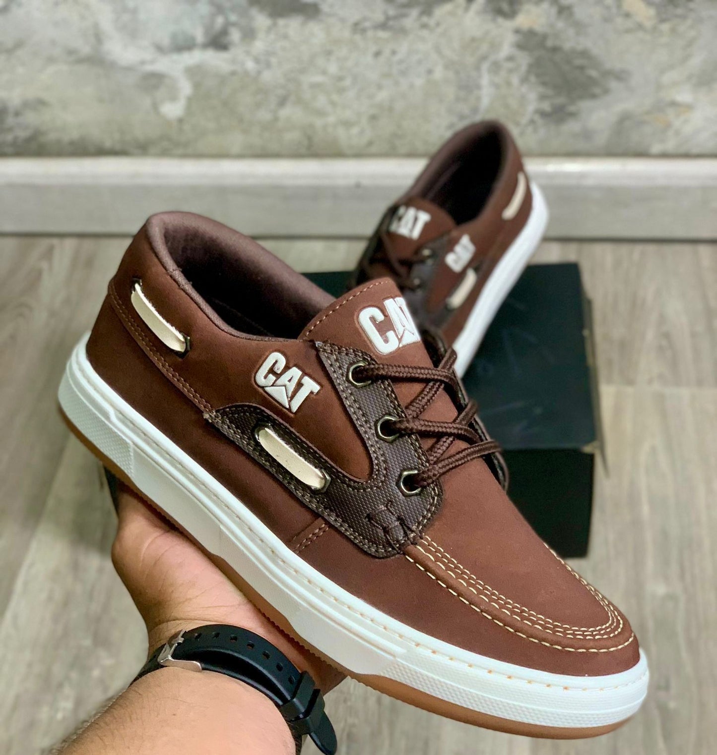 Apache CAT – Mocasines Masculinos Premium