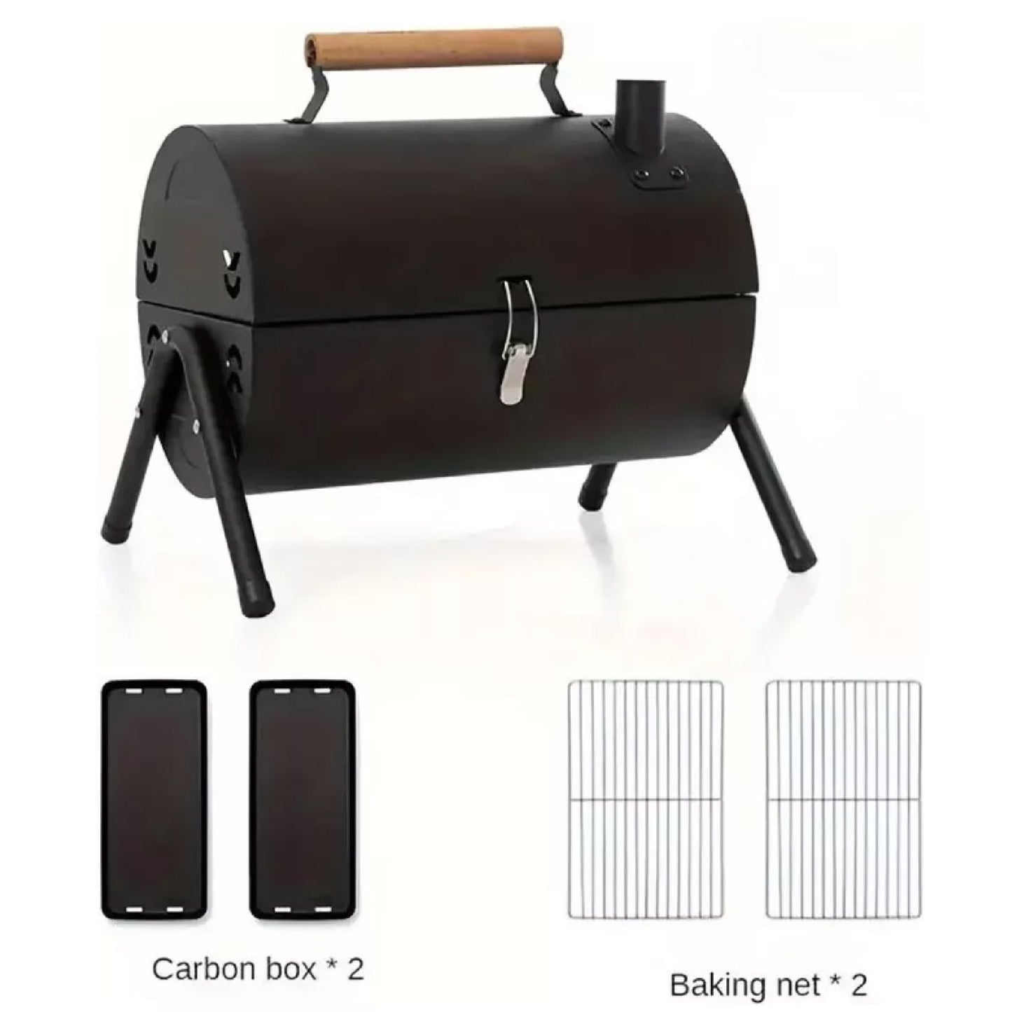 Mini Parrilla Ahumador BBQ