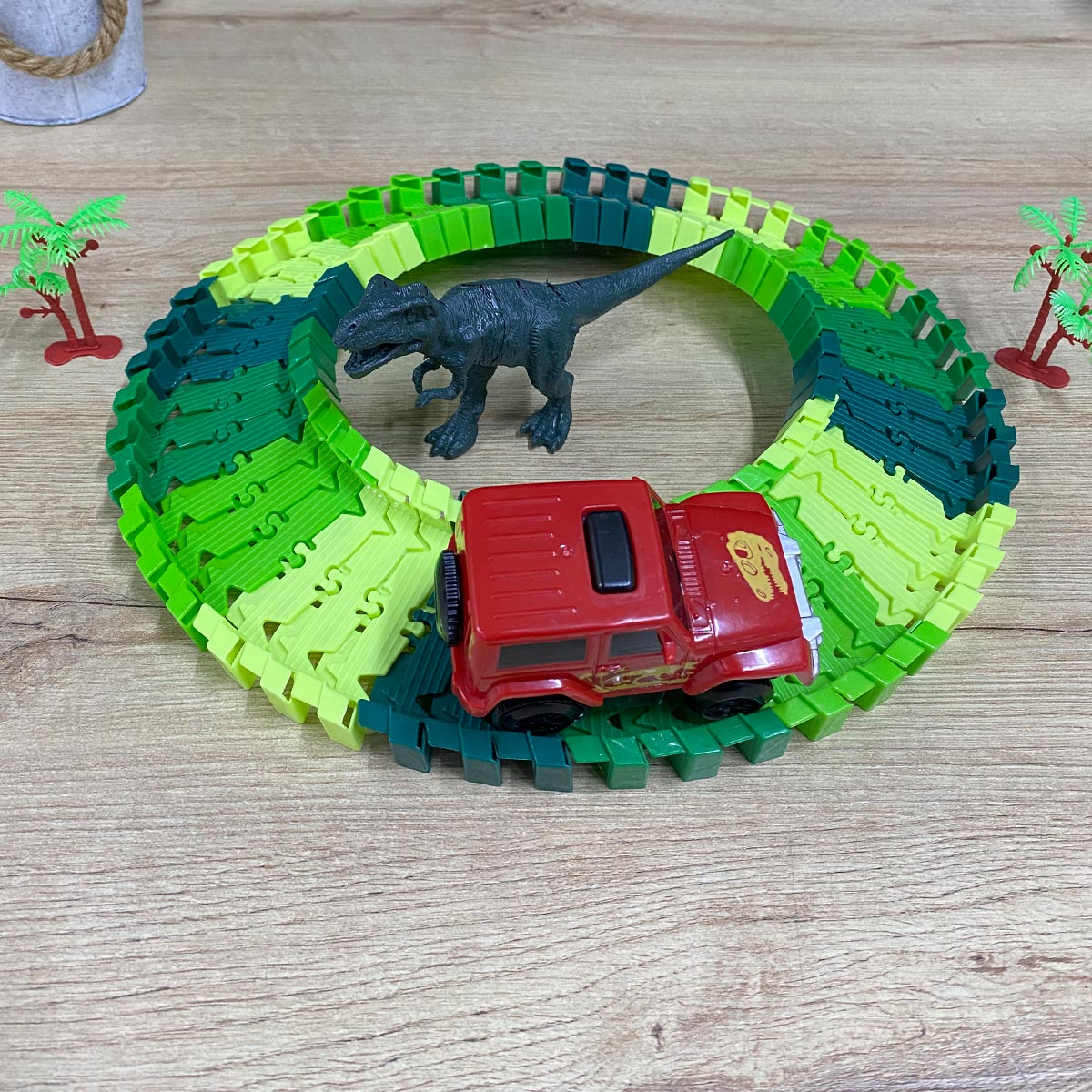 Pista Armable Aventura Jurásica