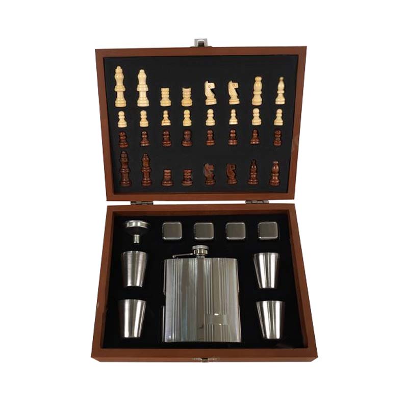 Set Whiskera con Ajedrez + Accesorios