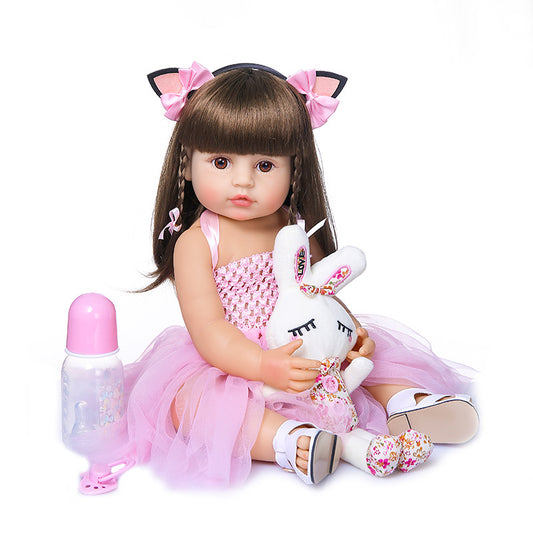 Bebé Reborn Silicona Premium + Accesorios