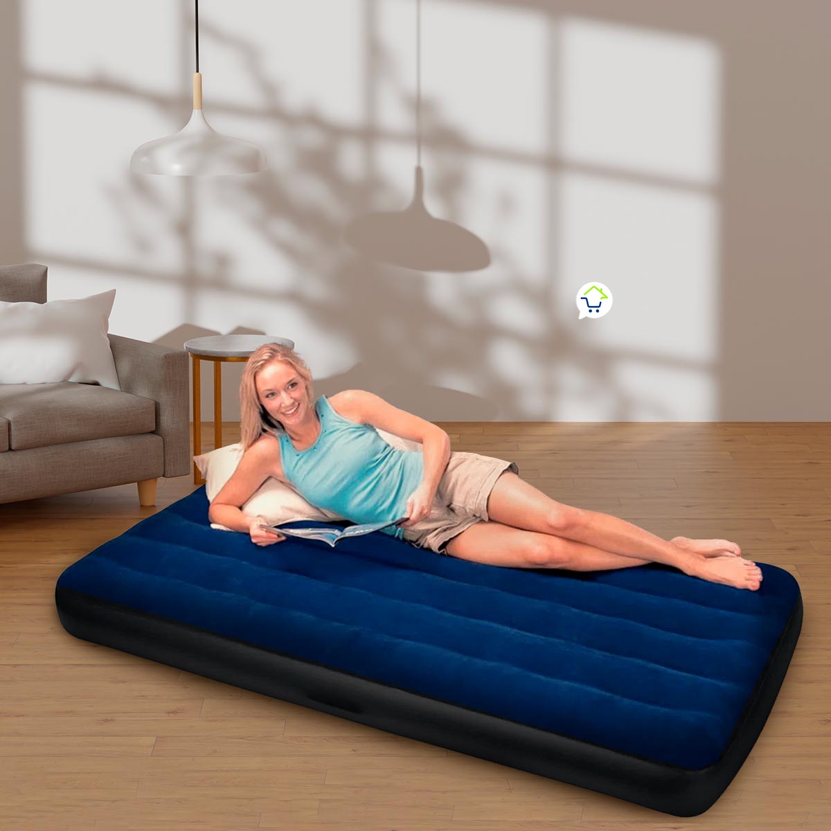 Colchón Inflable Sencillo Cama 647