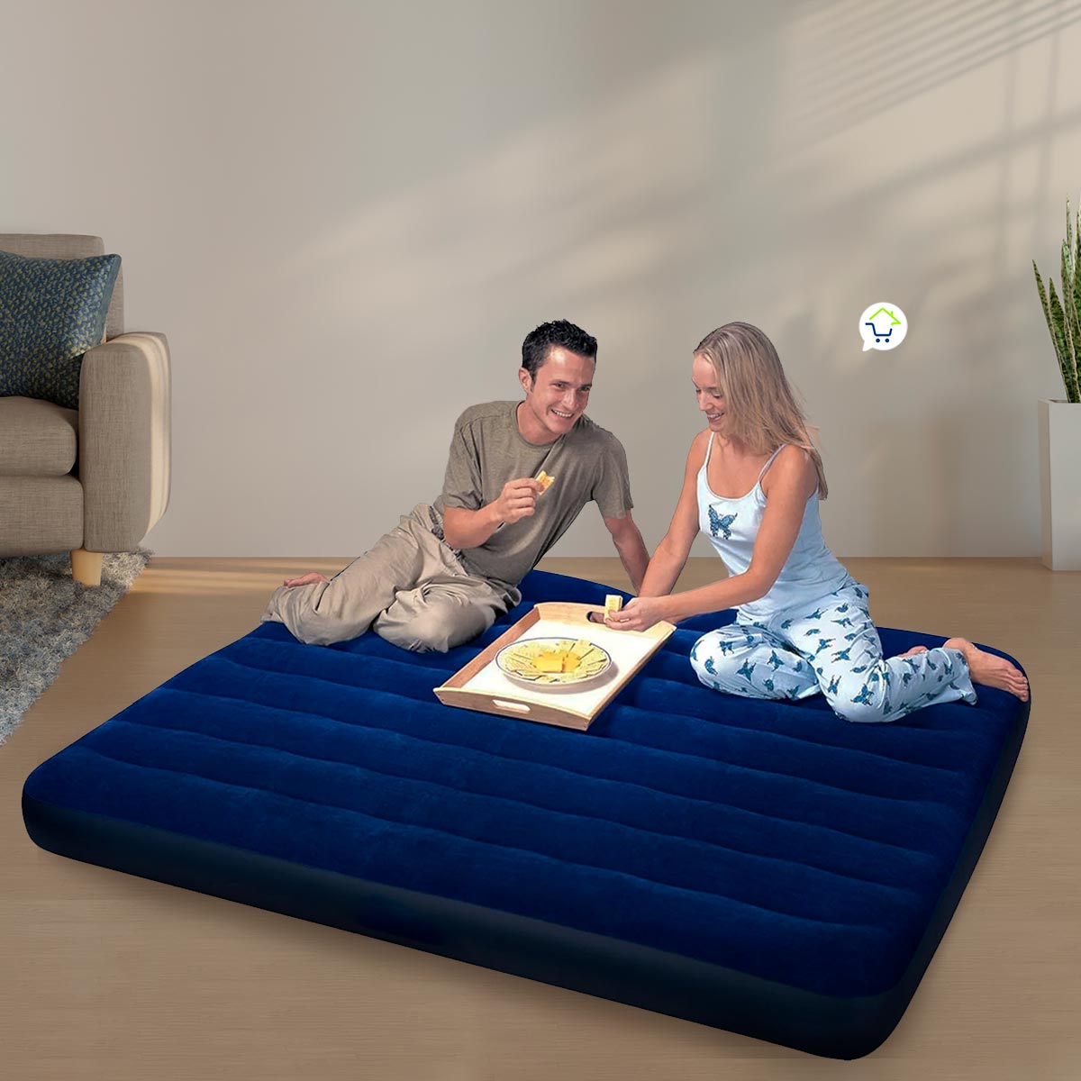 Colchón Inflable Sencillo Cama 647