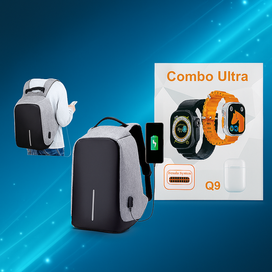 Combo Ultra 8 Maleta Antirrobo