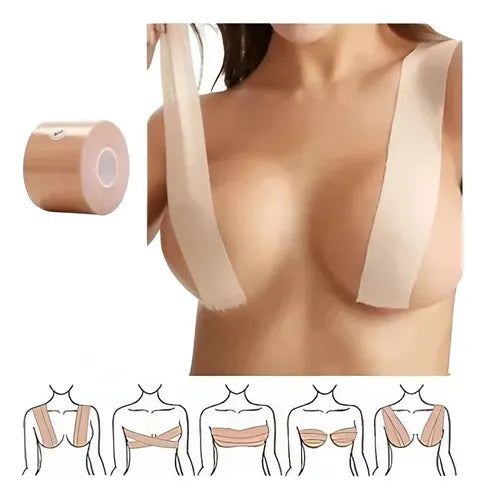 Cinta Adhesiva Invisible Push Up