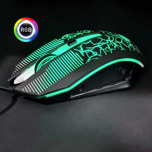 Combo Gamer Retroiluminado – Teclado + Mouse