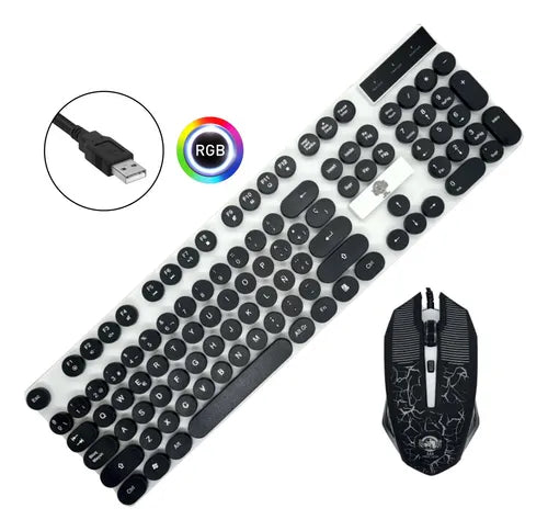 Combo Gamer Retroiluminado – Teclado + Mouse