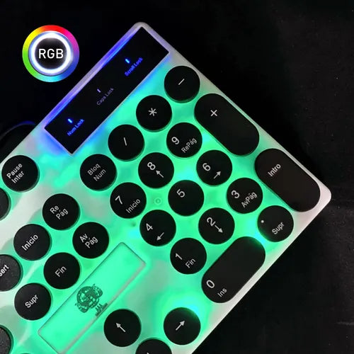 Combo Gamer Retroiluminado – Teclado + Mouse